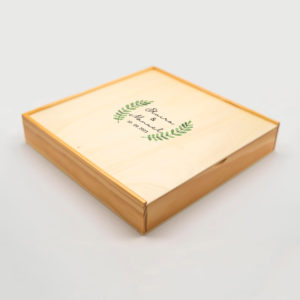 Boîtes d'albums 30x30 avec couvercle coulissant