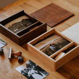Caja Photobox Rustic #1 (Para fotos 10x15)